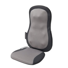 Load image into Gallery viewer, Therapeutic Shiatsu Massage Cushion With Heat Function, Polypropylene - Gray
