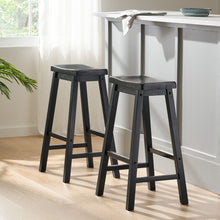 Load image into Gallery viewer, Saddle Stool - Black
