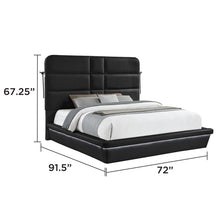 Load image into Gallery viewer, Futura - Upholstered Bed With Tall Headboard
