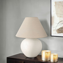 Load image into Gallery viewer, Lighting, Table Lamp Contemporary - Cream
