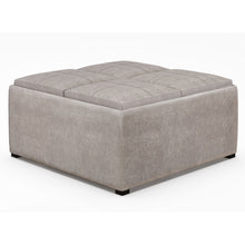 Load image into Gallery viewer, Avalon - Square Coffee Table, Storage Ottoman
