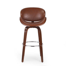 Load image into Gallery viewer, Lumos - Mid Century Modern Upholstered Swivel Barstool
