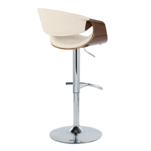 Load image into Gallery viewer, Symphony - Mid Century Modern Adjustable Barstool &amp; Swivel With Rounded T Footrest (Set of 2)
