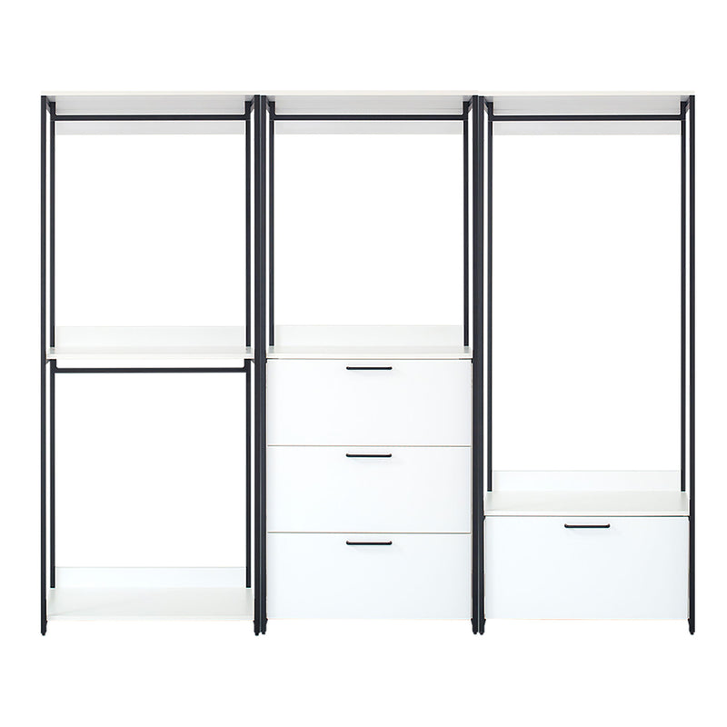 Fiona - Freestanding, Walk-In Closet System - White