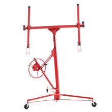 Load image into Gallery viewer, Drywall Lift Panel Hoist Jack Lifter With Caster Wheels And Telescopic Arm
