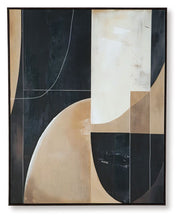 Load image into Gallery viewer, Ewanford - Wall Art - Black / Brown / Tan
