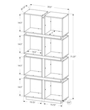 Load image into Gallery viewer, Bookshelf, Bookcase, Etagere, 5 Tier, For Office, Contemporary &amp; Modern - White

