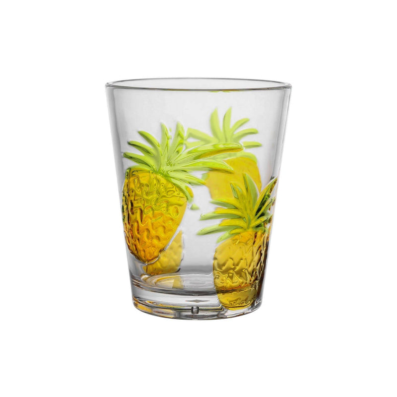 Supreme Housewares - Pineapple 16 oz. Acrylic Plastic DOF Tumbler