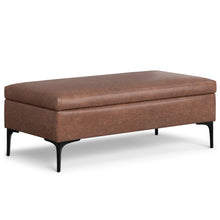 Load image into Gallery viewer, Rebecca - Multifunctional Coffee Table Storage Ottoman With Lift Up Lid

