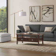 Load image into Gallery viewer, Acadian - Coffee Table With Drawer - Brown
