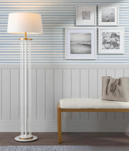 Load image into Gallery viewer, Rope Contemporary Floor Lamp - Natural / White
