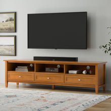 Load image into Gallery viewer, Warm Shaker - Handcrafted Low TV Media Stand
