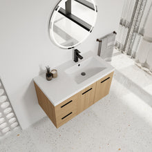 Load image into Gallery viewer, Bathroom Vanity Top With Integrated Sink

