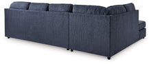 Load image into Gallery viewer, Albar Place - 3 Pc. - 2-Piece Sectional With Raf Sofa Chaise, Ottoman - Cobalt
