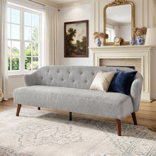 Load image into Gallery viewer, 3 Seater Tufted Upholstered Couch Comfy Living Room Sofa
