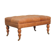 Load image into Gallery viewer, Buffalo - Ottoman With Castor Legs
