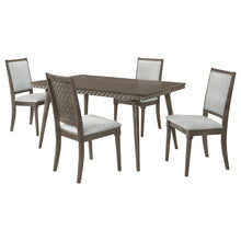 Load image into Gallery viewer, Perkins - 5 Piece Rectangular Dining Set With Chairs - Dark Brown
