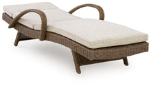 Load image into Gallery viewer, Laguna Heights - Chaise Lounge With Cushion - Beige
