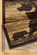 Load image into Gallery viewer, Nature's Nest - 5'3" X 7'3" Lodge Area Rug - Multi / Beige
