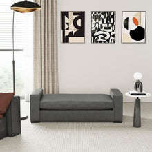 Load image into Gallery viewer, Ottoman With Unique Armrest Design For Living Spaces

