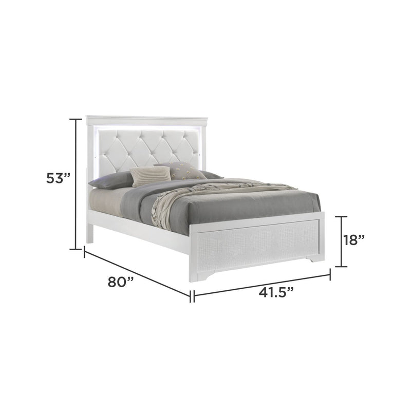 Blaze - Bedroom Set With LED Headboard