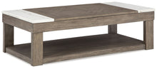 Load image into Gallery viewer, Loyaska - Lift Top Cocktail Table - Grayish Brown / White
