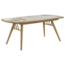 Load image into Gallery viewer, Teleli - 7 Piece Dining Set - Natural / Gray
