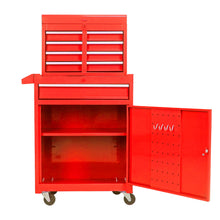 Load image into Gallery viewer, High Capacity Rolling Tool Chest With Wheels And Drawers, Storage Cabinet
