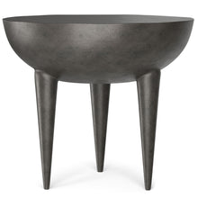 Load image into Gallery viewer, Otto - Cast Aluminum Side Table - Black
