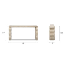Load image into Gallery viewer, Veda - Geometric Waterfall Table
