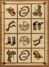 Load image into Gallery viewer, Tribes - 5'3" X 7'3" Southwest Area Rug - Beige

