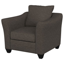 Load image into Gallery viewer, Paige - Flared Arm Chair - Charcoal Gray
