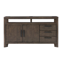 Load image into Gallery viewer, Side Server With Glass Inlay - Dark Oak
