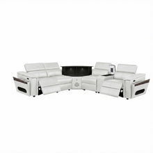 Load image into Gallery viewer, Nova - Sectional With Bluetooth Speaker, LED And Lifting Wine Cabinet

