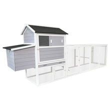 Load image into Gallery viewer, Large Outdoor Hen House With Run And Nesting Box Poultry Cage

