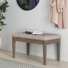 Load image into Gallery viewer, Waverly - Upholstered Tufted Ottoman Bench
