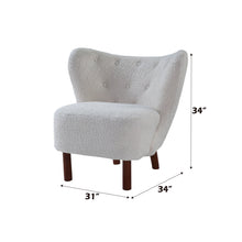 Load image into Gallery viewer, Zusud - Teddy Sherpa Accent Chair - White
