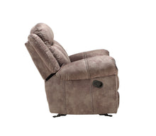 Load image into Gallery viewer, Zubaida - Two Tone Recliner Loveseat With USB Port Console

