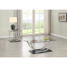 Load image into Gallery viewer, Garrett - 2 Piece Coffee Table Set - Chrome
