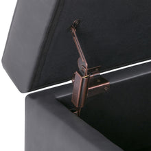 Load image into Gallery viewer, Oregon - Contemporary Storage Ottoman Bench With Tray
