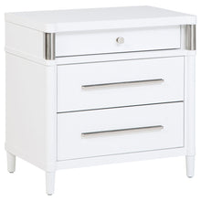 Load image into Gallery viewer, Robinson - 3 Drawer Nightstand - White

