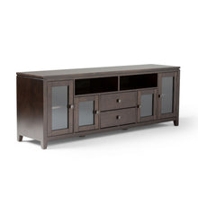 Load image into Gallery viewer, Cosmopolitan - Wide TV Media Stand - Mahogany Brown
