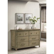 Load image into Gallery viewer, Pelton - 6 Drawer Dresser - Oak
