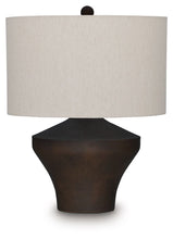 Load image into Gallery viewer, Dolanham - Metal Table Lamp - Distressed Brown
