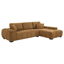 Load image into Gallery viewer, Plather - Sectional Sofa With Chaise - Amber
