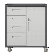 Load image into Gallery viewer, Sturdy Metal Tool Storage Cabinet With Wheels Durable Garage, Office &amp; Home Organizer Steel
