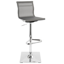 Load image into Gallery viewer, Mirage - Contemporary Adjustable Barstool With Swivel
