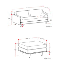 Load image into Gallery viewer, Morrison - Sofa And Ottoman Set

