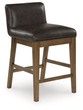 Load image into Gallery viewer, Cabalynn - Upholstered Barstool (Set of 2) - Two-tone Brown
