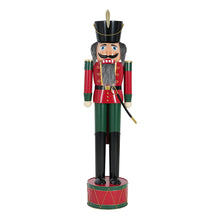 Load image into Gallery viewer, Classic Nutcracker Holiday Decor - Green / Red
